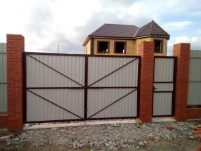 Забор с воротами и калиткой 90 метров фото в Нижнем Новгороде